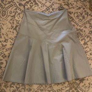 Gap A-line sea foam skirt